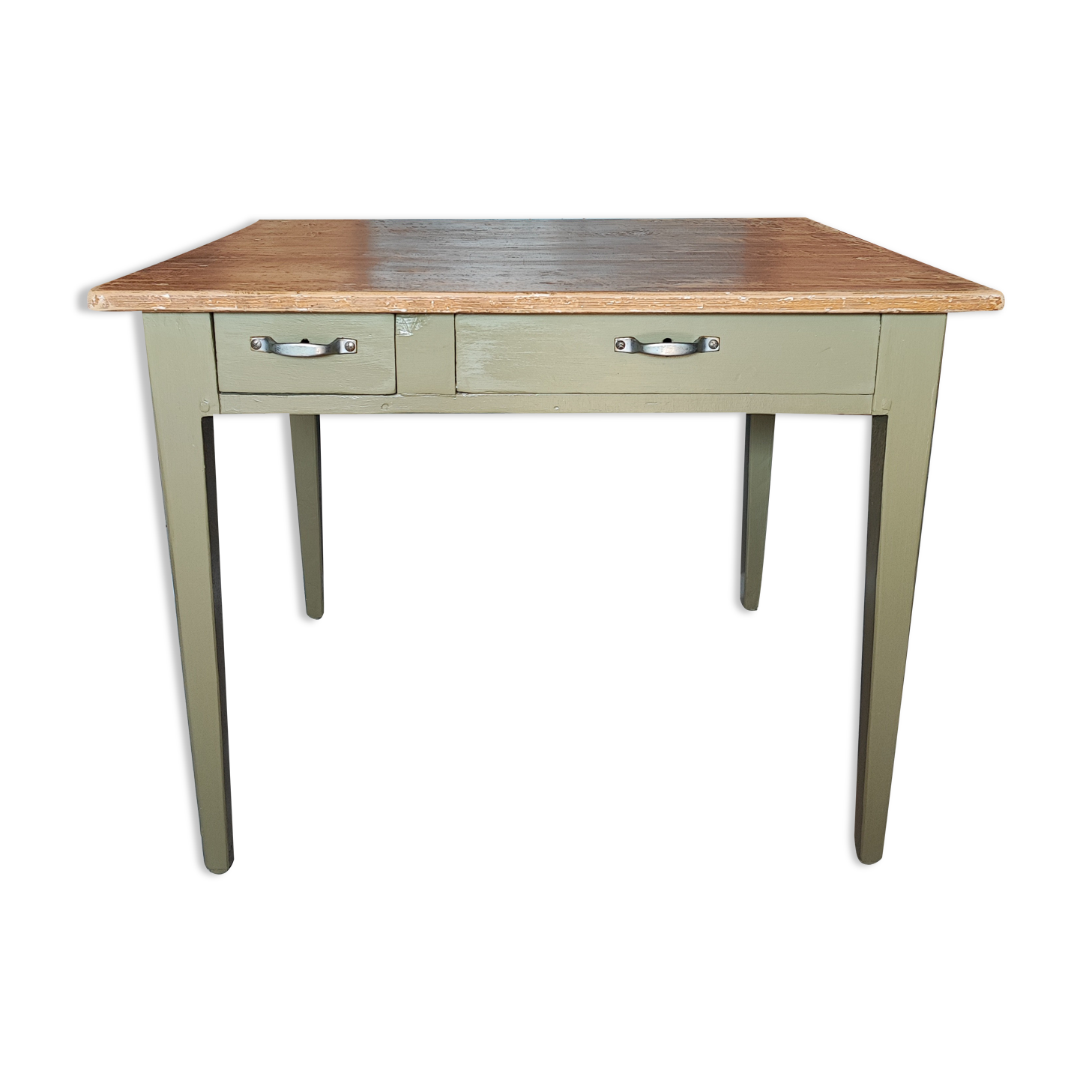 Khaki farm table