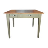 Khaki farm table