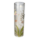 Art Nouveau enamelled glass cylinder vase