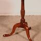 Small guéridon called tea table in mahogany from the early 19th century.