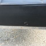 Armchairs 'capiton' black