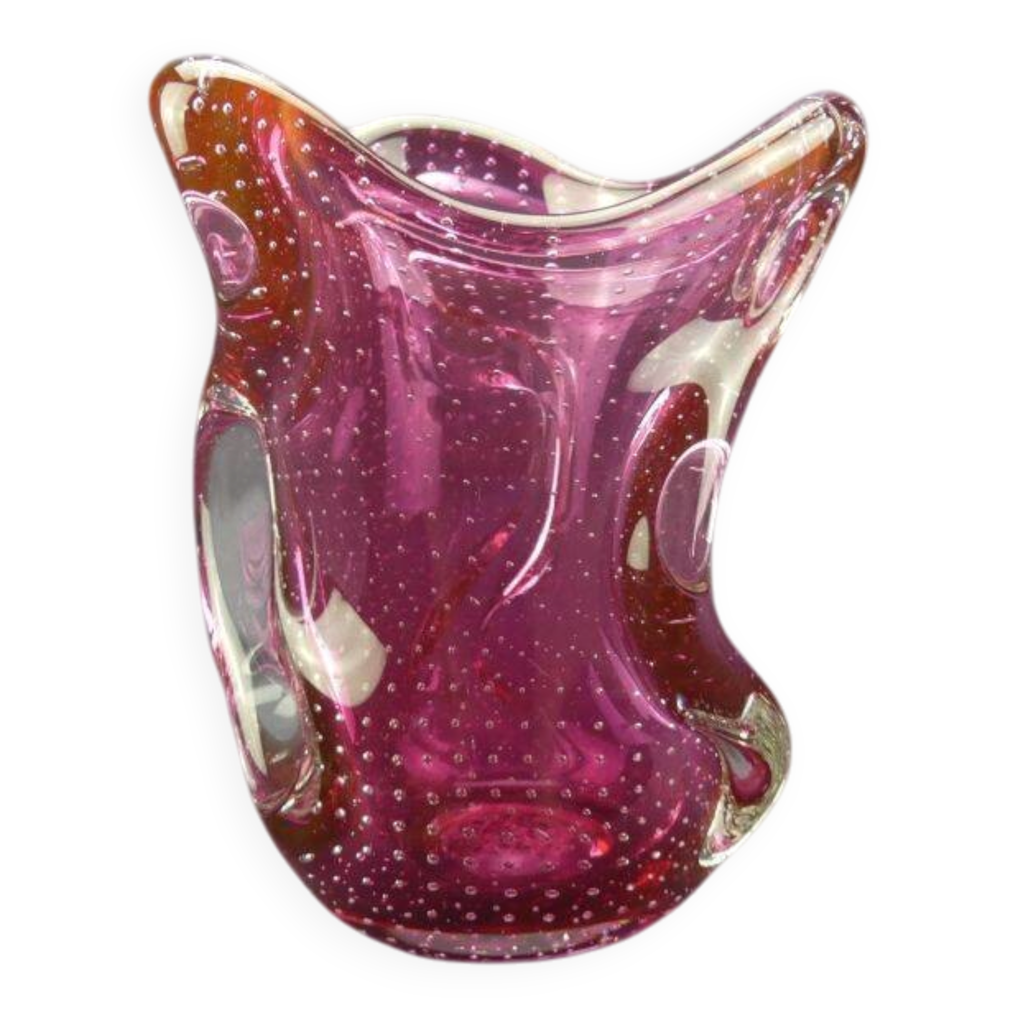 Murano, bullicante vase DLG Archimede Seguso