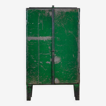 Industrial Iron Cabinet, 1960s