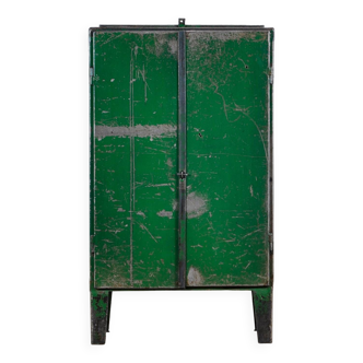 Industrial Iron Cabinet, 1960s