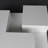 Table basse sculpturale minimaliste, années 1980