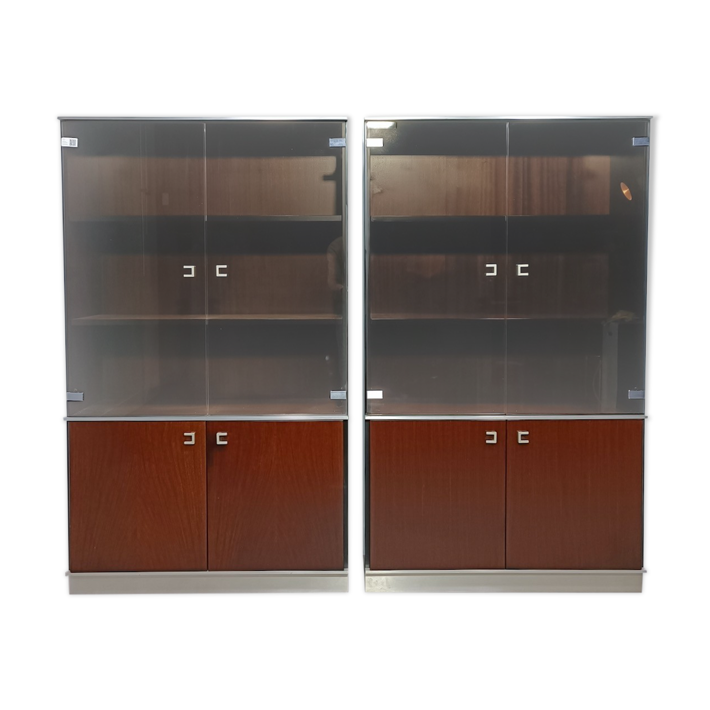 Pair abbondinterni bookcases