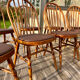 Ensemble de 8 chaises bistrot Baumann