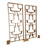 Room Dividers by Ludvik Volak for Drevopodnik Holesov, 1950s, Set of 2