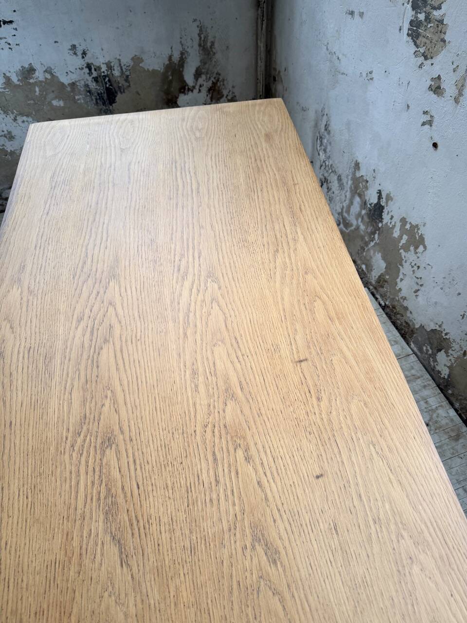 Oak veneer desk 1950