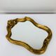 Miroir bois doré vintage style classique