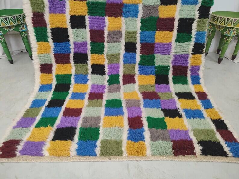 Colourful Berber Moroccan rug 200cm x 300cm