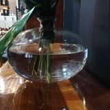 Blown glass vase, 1930, czech republic