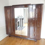 Mahogany wardrobe 1950s