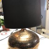 Two living room globe lamps