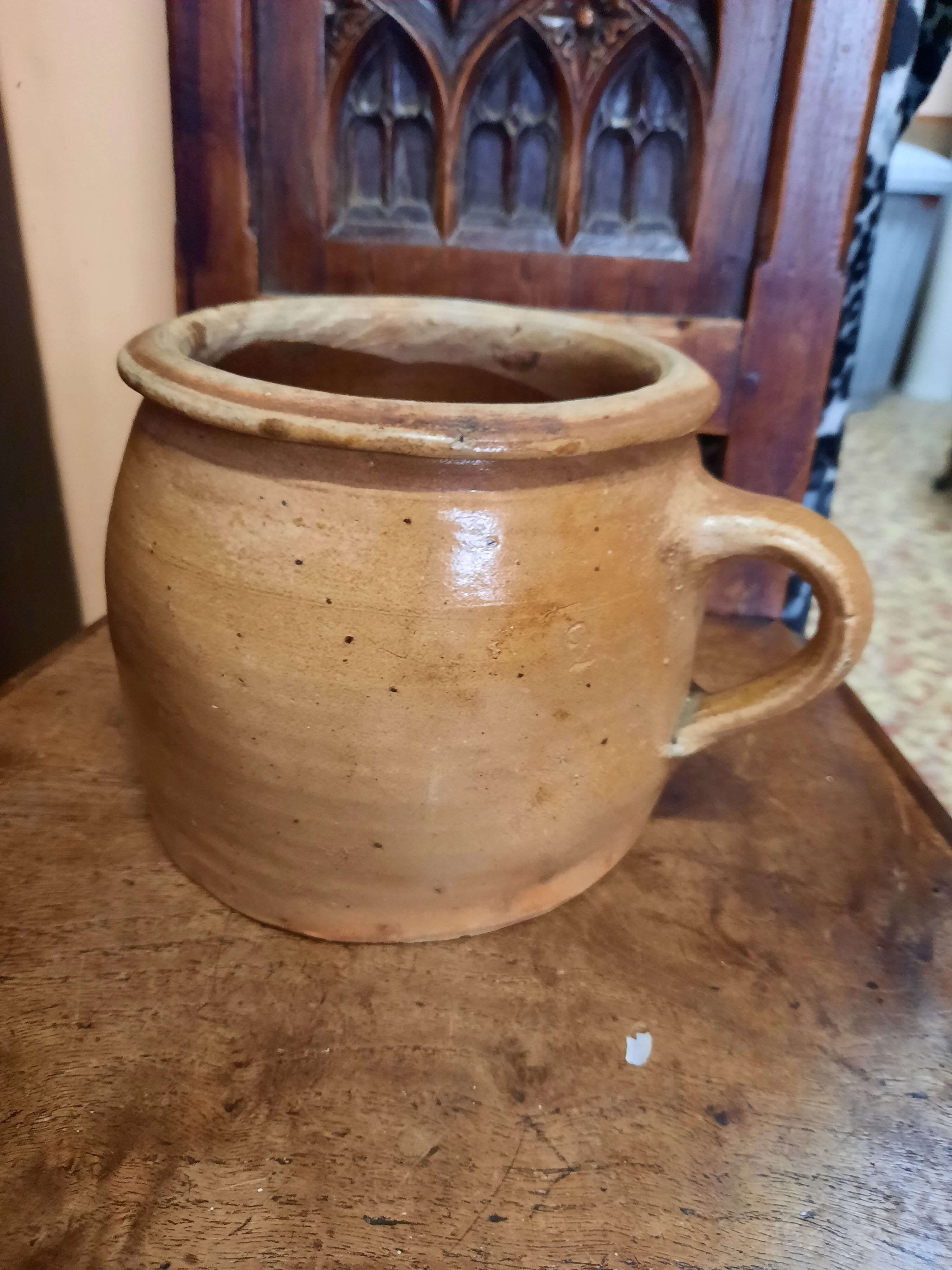 Old sandstone pot
