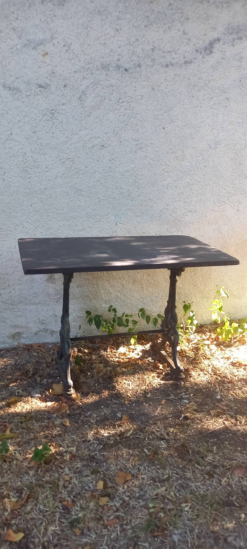 Bistro table slate top