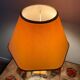 Vintage lucite and brass lamp from the 70s