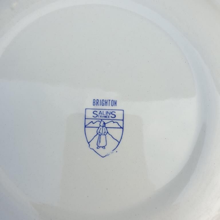 Pair plates Brighton Salins