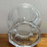 Baccarat: large crystal bowl on Talleyrand heel
