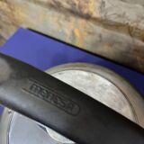 Round chrome kettle