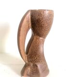 Futuristic ceramic coquetier Vallauris