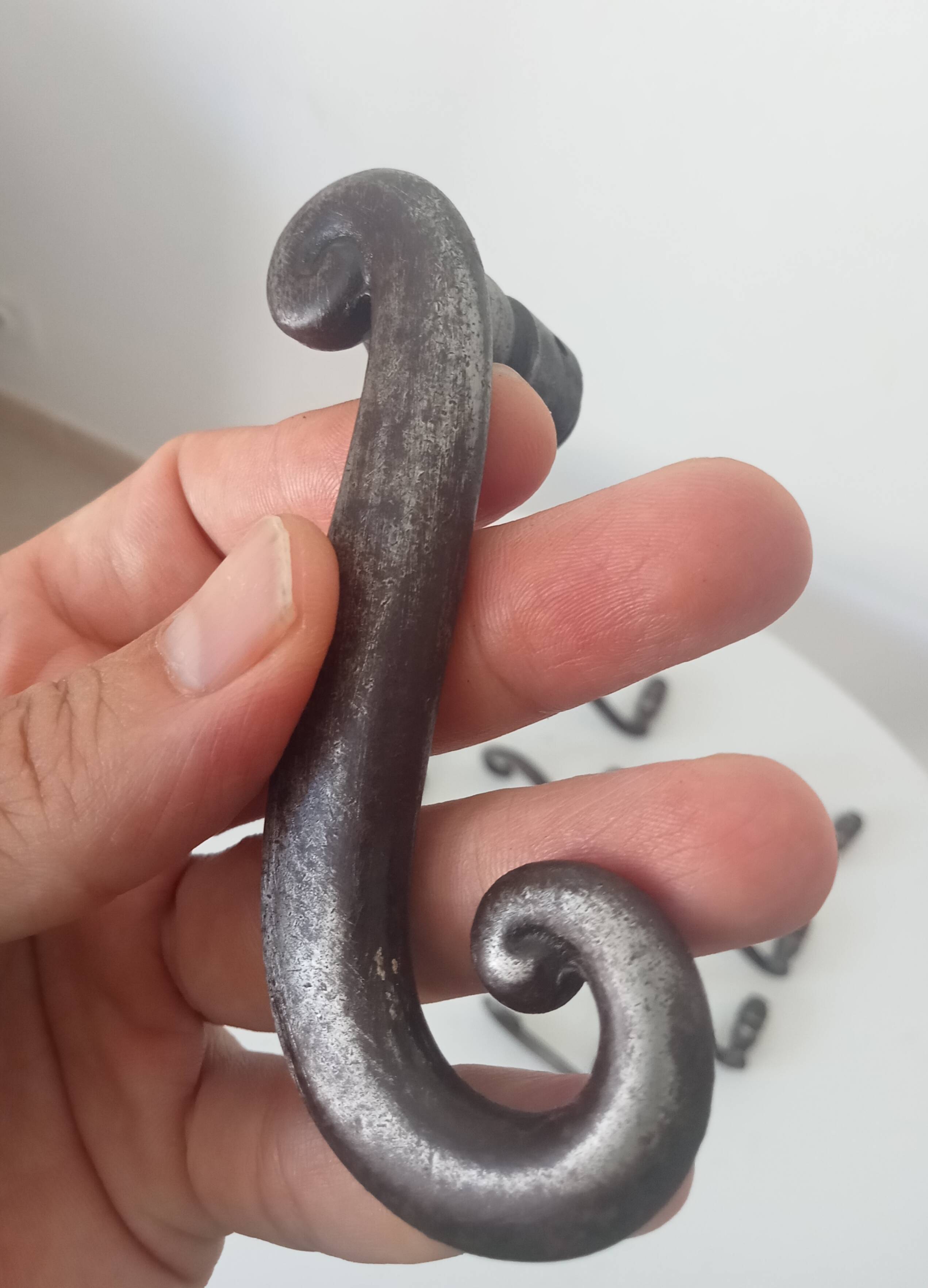 Pair of old door handles levers