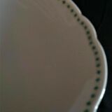 Porcelain compotier of Paris old Paris green decoration nineteenth