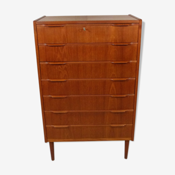 Commode danoise à tiroirs 1960