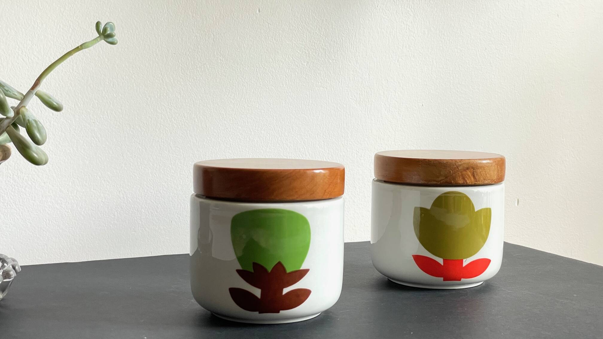 Jars franco pozzi - made in italy vintage