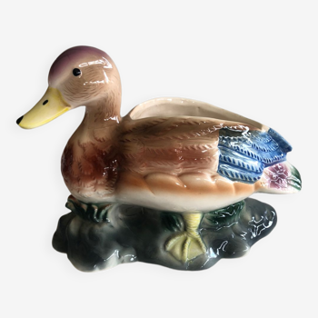 Saucière canard en céramique Vintage