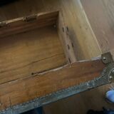 Old wooden trunk
