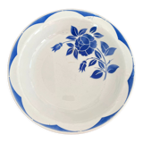 Corsica floral decoration hollow dish, Digoin Sarreguemines