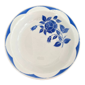 Corsica floral decoration hollow dish, Digoin Sarreguemines