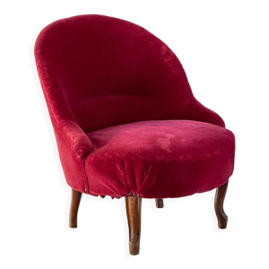 fauteuil crapaud ancien