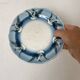 Rare dessert plates Terre de Fer Choisy le Roi, birds.