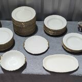 67-piece Bavarian porcelain dinnerware set