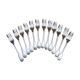 Christofle 12 cake forks silver metal model Vendome