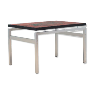 Table basse en verre,