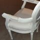 Louis xvi medallion armchair