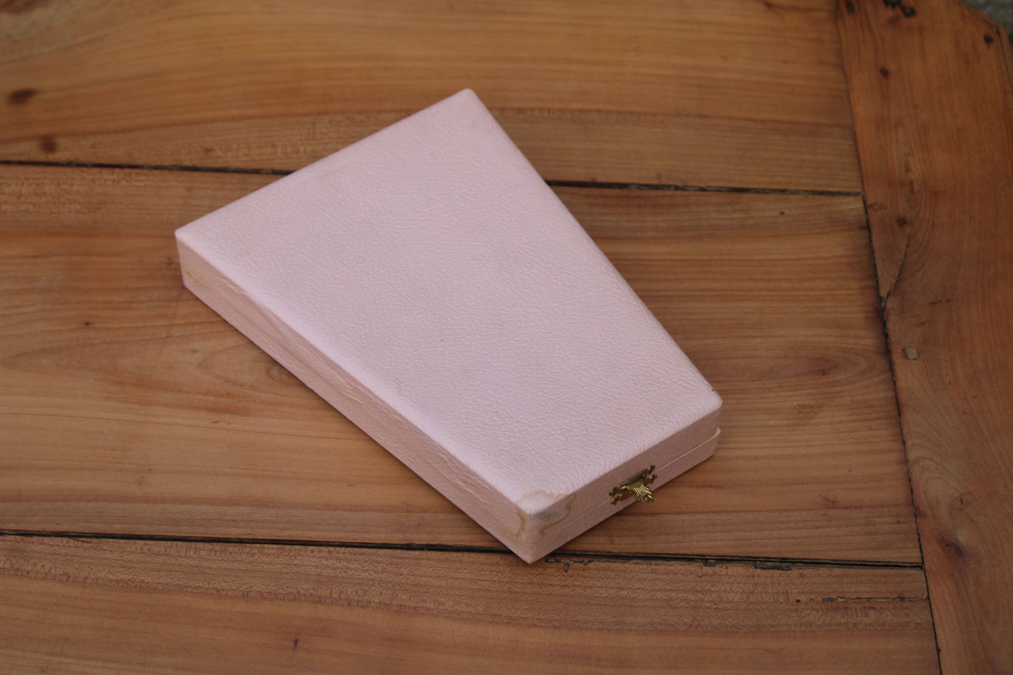 Vintage 4-piece silver-plated metal box set – shell motif – 18 g silver plating