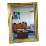Large golden mercury mirror