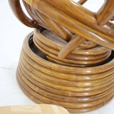 1980s Rattan Armchair