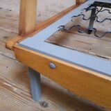 Scandinavian 3-seater convertible sofa bed, click-clack bench