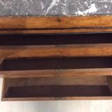 Chest of drawers 4 drawers with marble