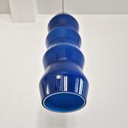 Blue colored Murano glass pendant lamp, Sweden 1960's