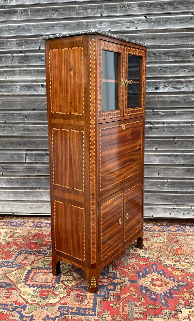 Secretary Said to Guillotine Stamped Claude Mathieu Magnien Period Louis XVI