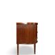 Large half-moon shaped chest of drawers/hall console, 1930s/1940s.