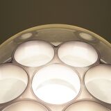 Floor lamp with ashtray, Space Age design, 1960s, production: Italy