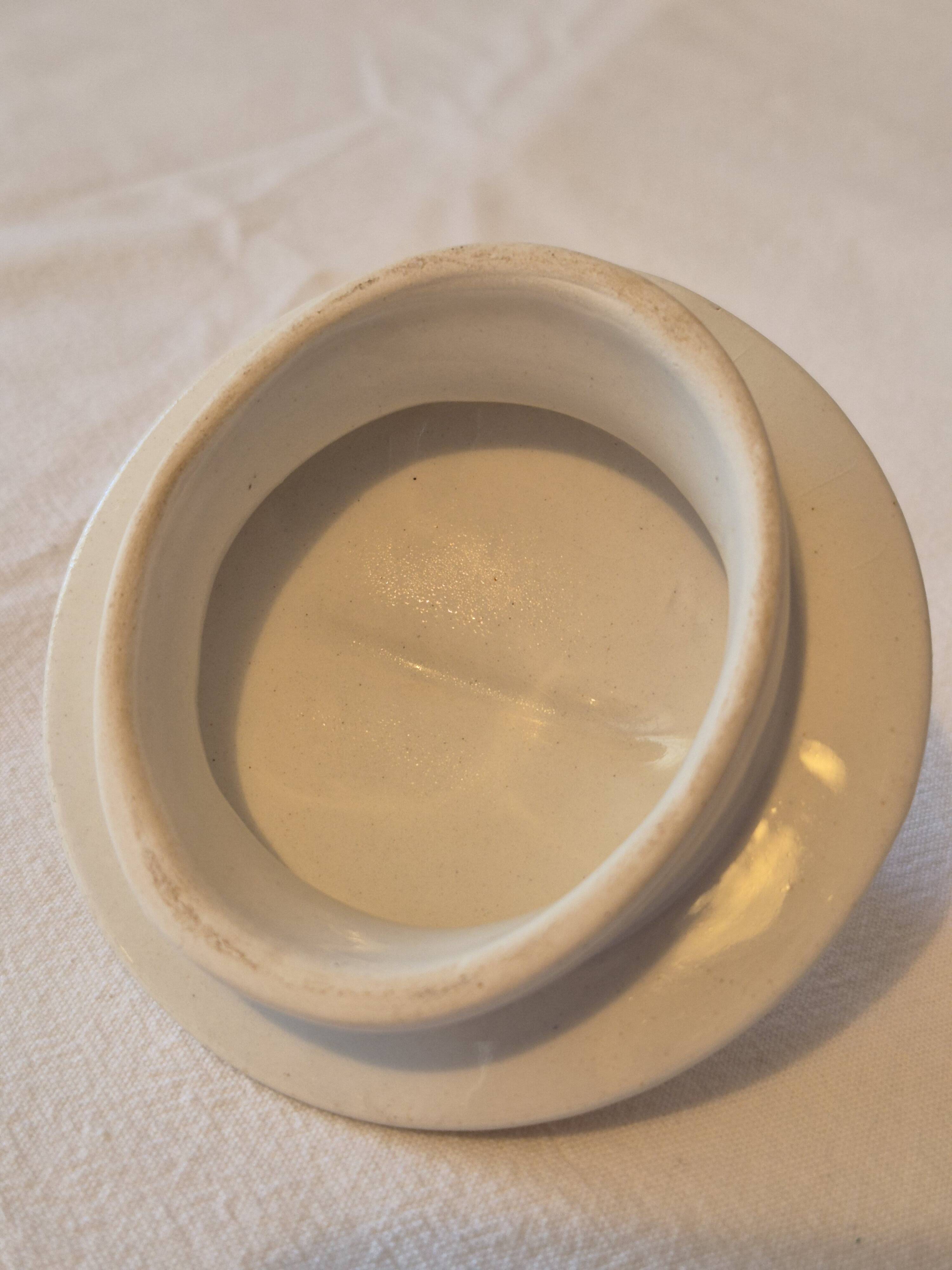 Coffee pot half-porcelain Lunéville Keller and Guerin A585