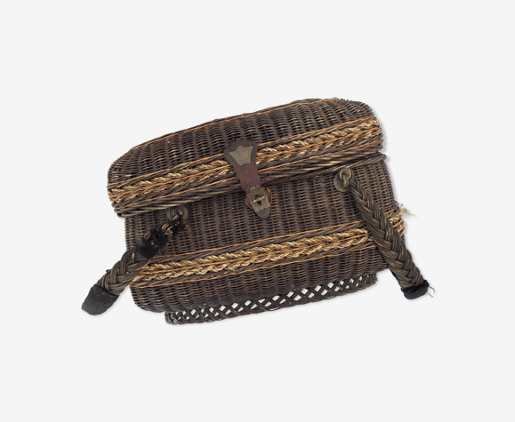 Panier ancien en osier